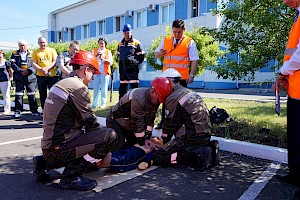 Один день из жизни горняков – спасателей.